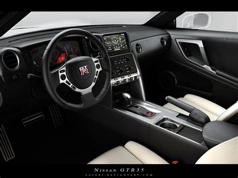 GTR 35 Interior by Saleri on DeviantArt