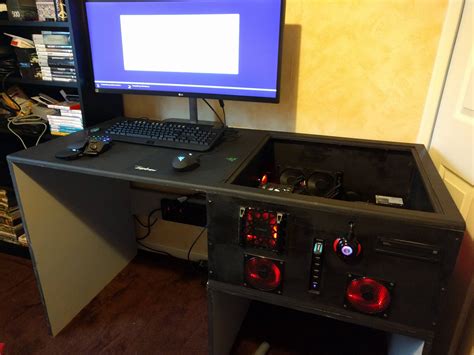 Gaming Desk Ideas #gaming #desk Diy Computer Desk, Gaming Computer Desk ...