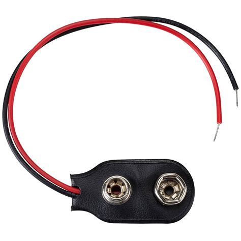 CONECTOR CLIP PILA 9V - tiendatec.es