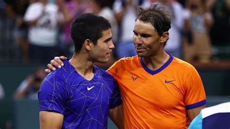 Tenis | Lo que quiere hacer Nadal con Carlos Alcaraz antes de su ...