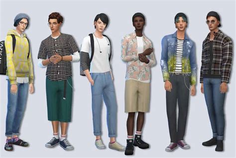 Sims 4 Male T-Shirt: Revamp Your Wardrobe with These Stylish Picks! - Themtraicay.com