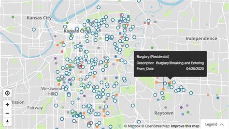 How many crimes were reported in Kansas City in one week? | Kansas City ...