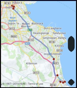 What is the distance from Bray Ireland to Dublin Ireland? Google Maps ...