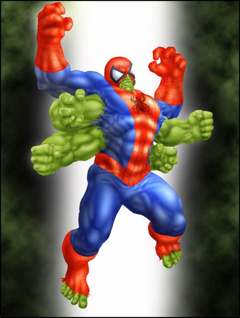 Commish 199: Spider-hulk by rhardo on DeviantArt