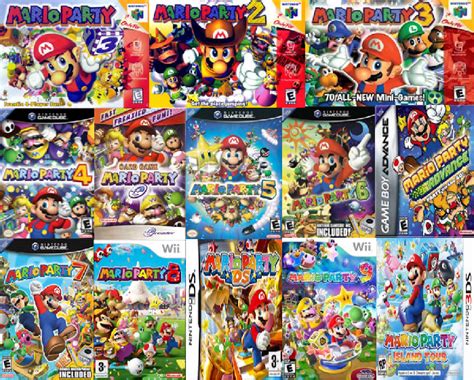 All Mario Party`s Wii U, Nintendo Wii, Nintendo Switch, Mario Party ...