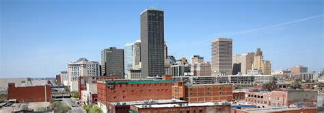 Oklahoma City Skyline Panorama