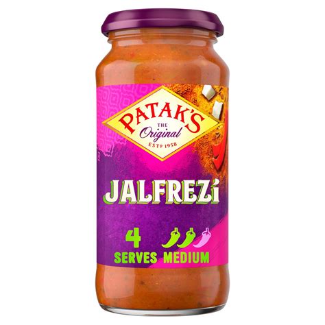 Patak's Jalfrezi Curry Sauce 450g | Zoom