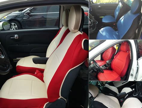 HIGH QUALITY CUSTOM CAR SEAT COVERS FOR FIAT 500