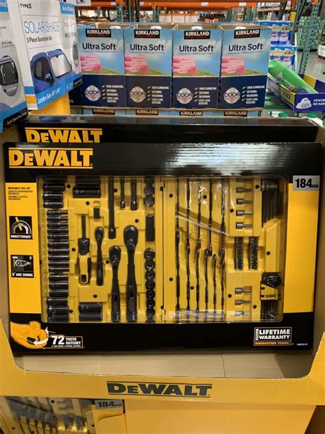 Costco DeWalt Mechanic's Tool Set, 184 Piece Black Chrome - Costco Fan