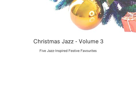 New Release: Christmas Jazz Vol 3 — Moonhouse Music