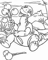 Little Foot Coloring Pages sketch template