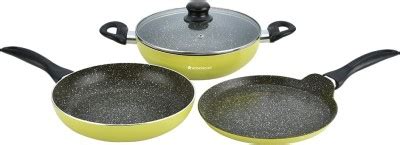 46% OFF on WONDERCHEF Diana Cookware Set(Aluminium, 3 - Piece) on Flipkart | PaisaWapas.com