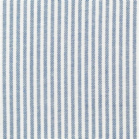 Blue & White Stripe Oxford Cloth Fabric | OnlineFabricStore