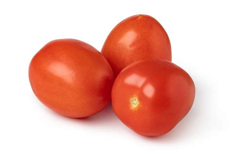 Premium Photo | Tomato on white background