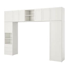 IKEA PLATSA Wardrobe White/fonnes sannidal 340x42x241 cm You can maximise your storage space ...