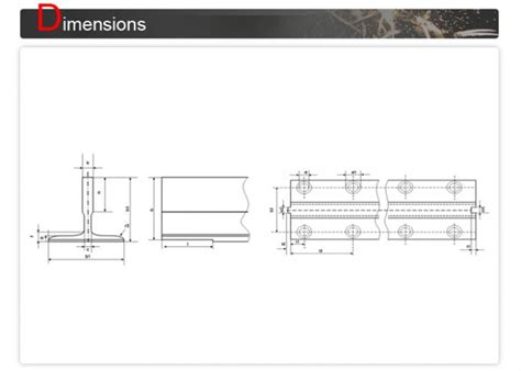 Steel Elevator Guide Rail With Clip SPEC(Mm) 78*56*10 For Passenger Elevator