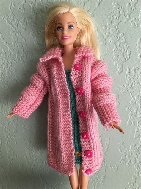 Barbie Doll Knitting Patterns Free | Printable Templates Free