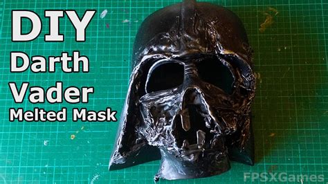 DIY Darth Vaders Melted Mask