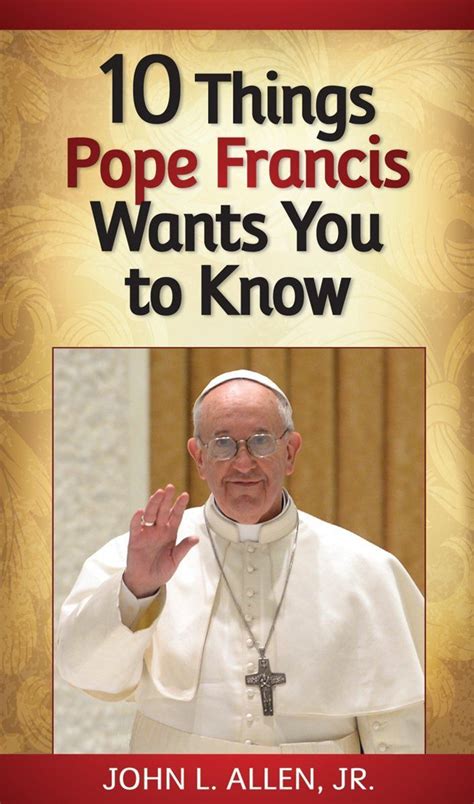 Book | 10 Things Pope Francis Wants You to Know | Paperback - F.C ...