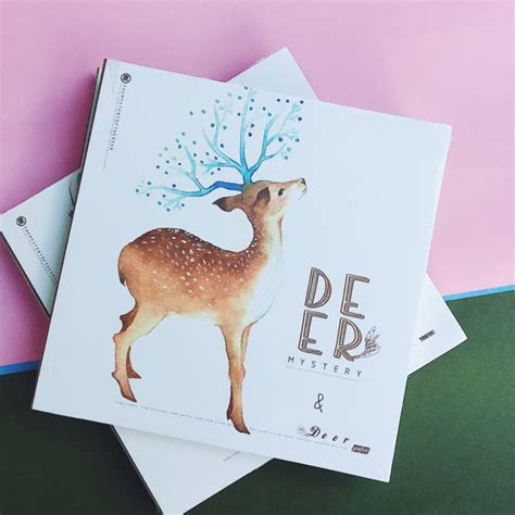 Sổ tay sketchbook DEER 21x21cm | Shopee Việt Nam