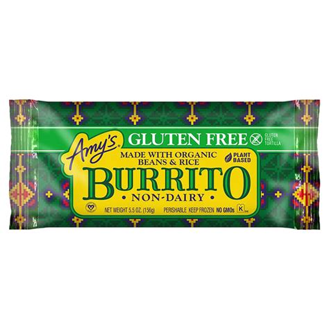 Save on Amy's Burrito Non-Dairy Gluten Free Organic Order Online ...