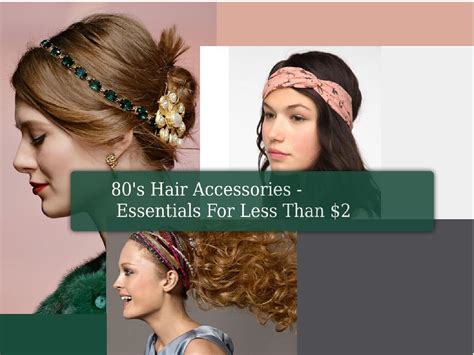 80's hair accessories- 3 essentials for less than $2 by Tatiana Dulce ...