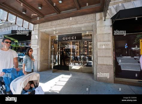 The Gucci store on Madison Avenue in New York Stock Photo, Royalty Free ...