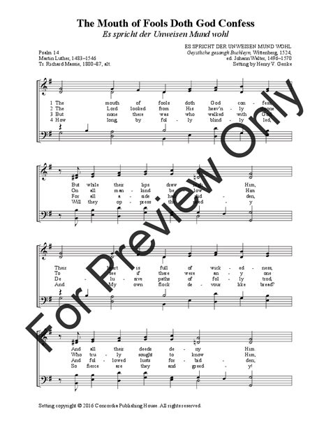 The Hymns of Martin Luther (SATB Choral Scor | J.W. Pepper Sheet Music