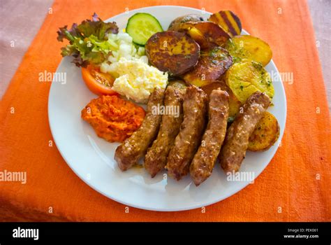 Cevapcici, Cevapi, Serbian restaurant Singidunum, Nove mesto, Prague ...