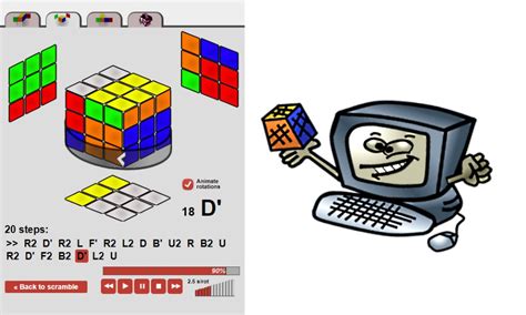 Online Rubik's Cube Solver