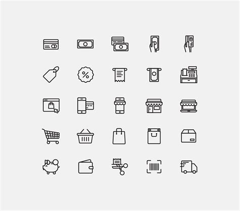 Free E-Commerce Icons :: Behance