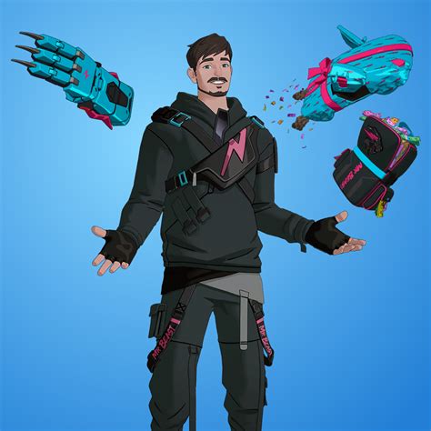 MrBeast6000 Bundle - Locker - Fortnite Tracker