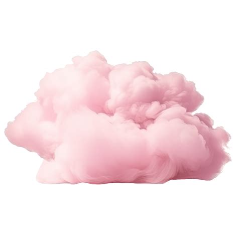 Pink cloud isolated 26991899 PNG