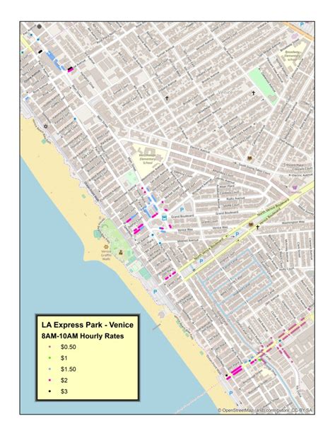 Los Angeles Street Parking Map - Maping Resources