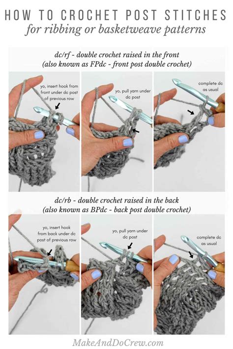 The Basket Weave Stitch [Free Crochet Pattern and Video Tutorial ...