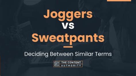 Joggers vs Sweatpants: Deciding Between Similar Terms