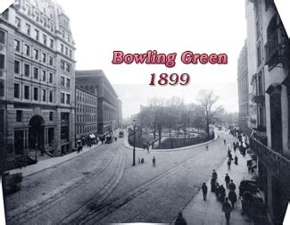 Building on West Side Broadway, Bowling Green NYC