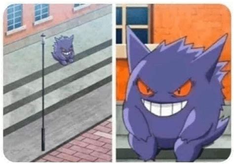 Meme Generator - Gengar waiting - Newfa Stuff