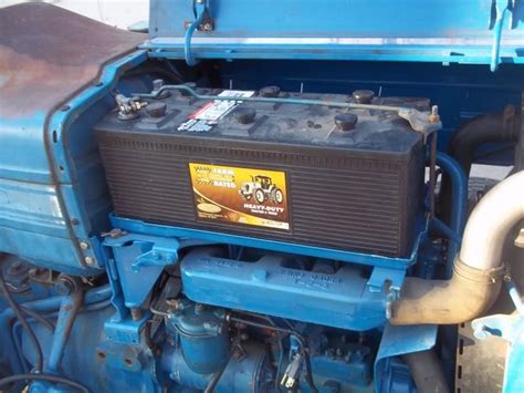 Ford 3000 Gas Tractor Battery Tray | Tractor battery, Ford tractors, Tractors