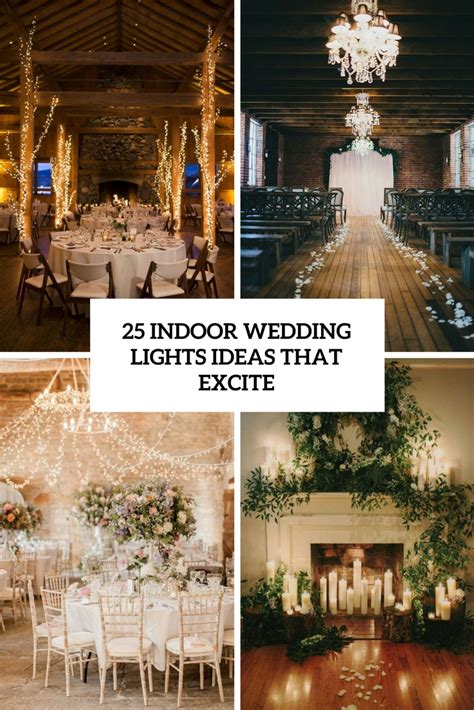 25 Indoor Wedding Lights Ideas That Excite - Weddingomania