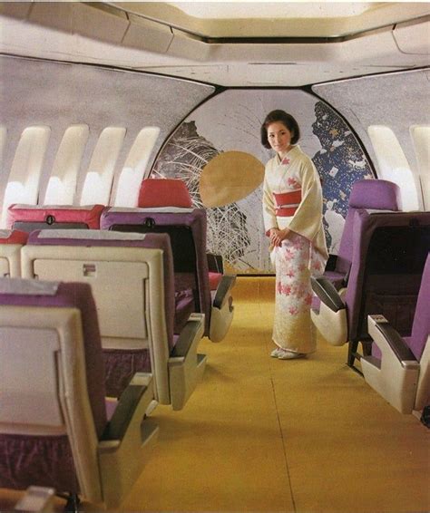 First class cabin of japan airlines boeing 747 100 1970s – Artofit