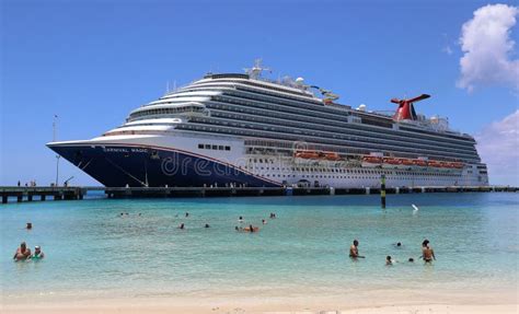 Grand Turk Beach Cruise Port Terminal in Turks and Caicos Editorial ...