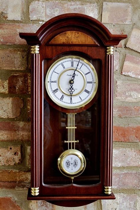 Vintage 'London Clock Company' Wall Quartz Clock with Westminster Chimes #LondonClockCompany # ...