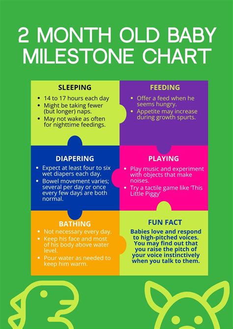 Monthly Baby Milestones Chart – NBKomputer