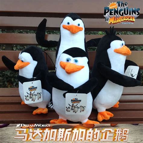 The Penguins of Madagascar Skipper Kowalski Private Rico Cute Soft ...