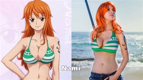 One Piece Real Life Cosplay 👙 🙈 - wait for Nami - YouTube