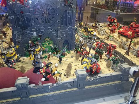 Lego Warhammer 40K Diorama | Lega Nerd