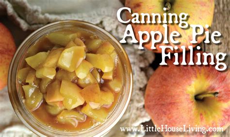 Canning Apple Pie Filling - Homemade Apple Pie Filling