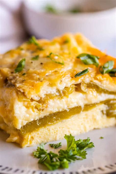 Easy Cheesy Chile Relleno Casserole - The Food Charlatan