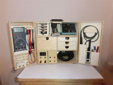 Portable Workbench & Mini Lab for Small Electronic Projects